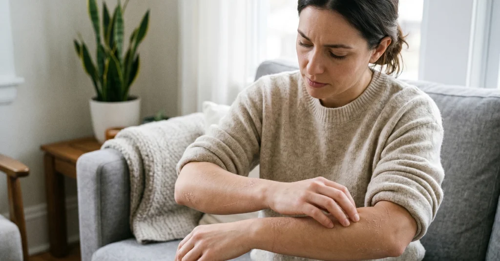 Dry skin absorbs perfume quickly, causing it to fade very quickly.