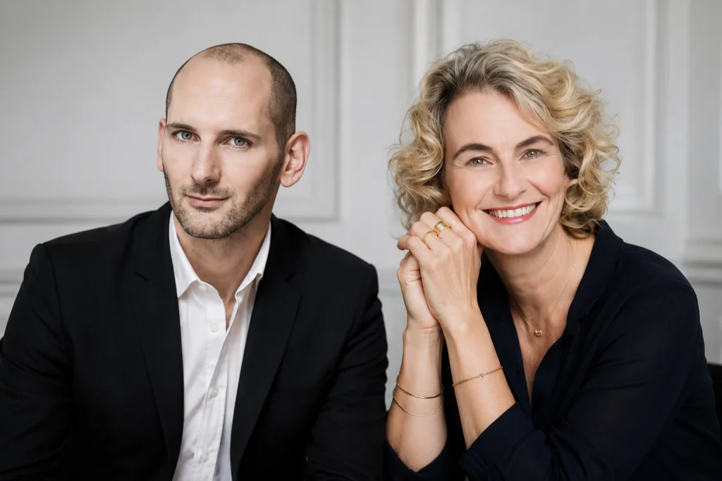 Quentin Bisch and Natalie Gracia-Cetto makers of Jpg le male le parfum