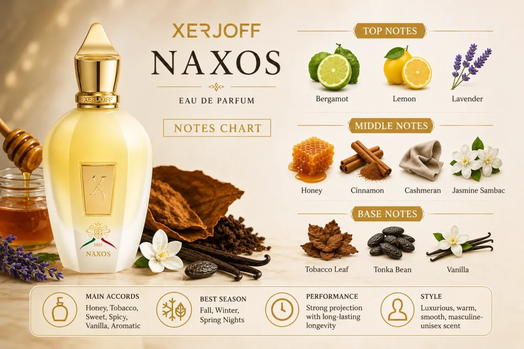 Xerjoff naxos notes
