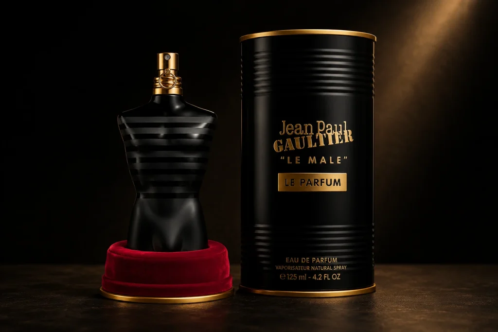 Jean Paul Gaultier Le Male Le Parfum Packaging